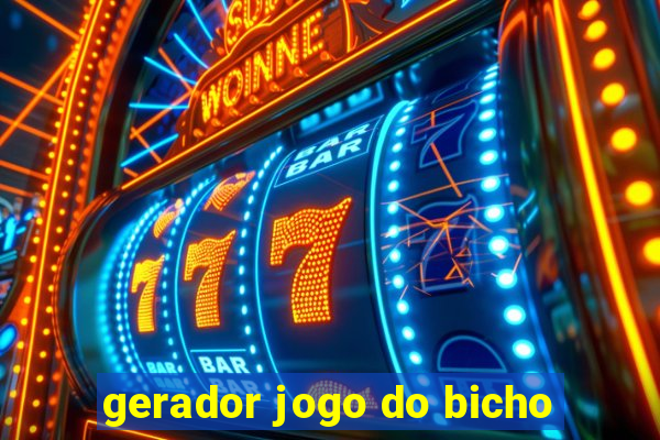 gerador jogo do bicho